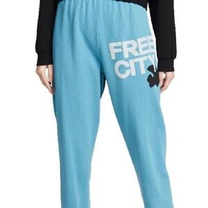 NWT Free City Blue Sweatpants
